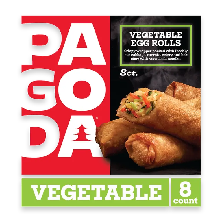 Frozen Crunchy Vegetable Egg Rolls