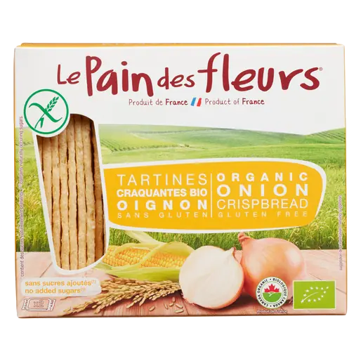 Organic Crackers Onion 150 g