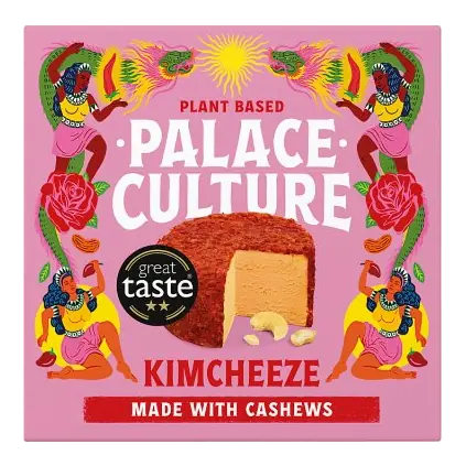 Plant Based Kimcheeze Semi Soft Cheese Alternative