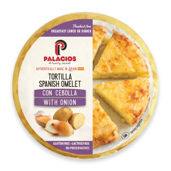 Tortilla med Lök