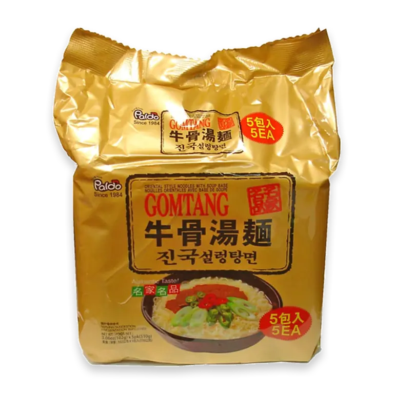 Gomtang Korean Noodles With Soup Base