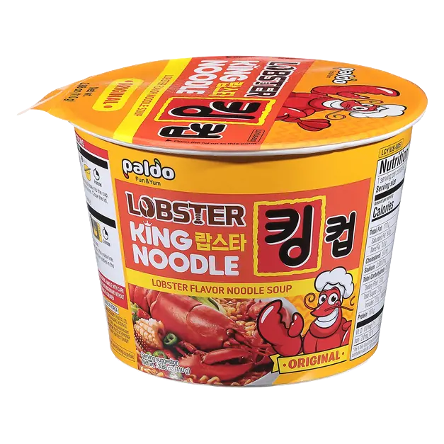 Lobster Flavor Instant Noodle Soup Bowl