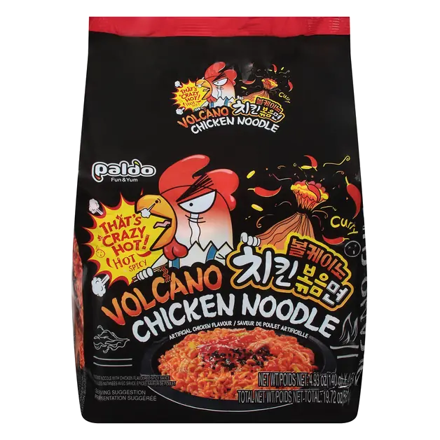 Volcano Chicken Noodle Soup - 4 ct