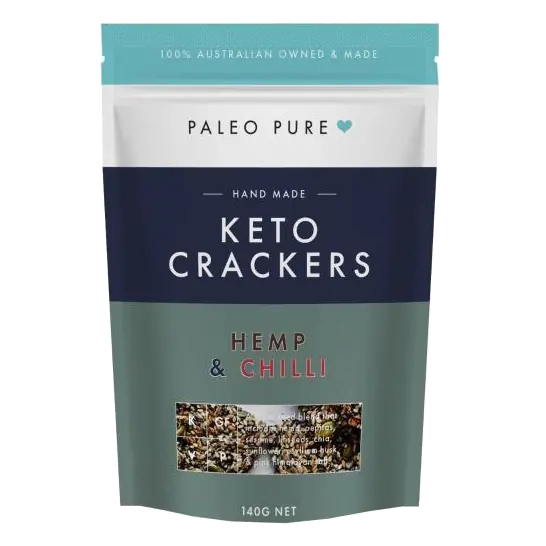 Seedy Crackers Hemp And Chilli