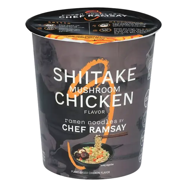 Shiitake Mushroom Chicken Flavor Ramen Noodles