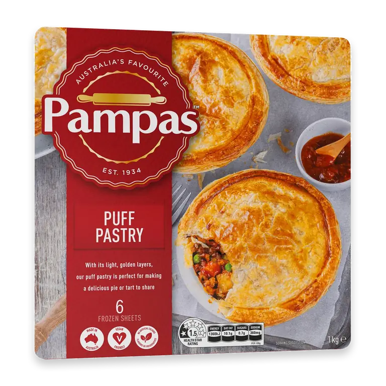 Puff Pastry 6 Sheets