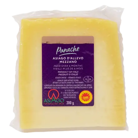 Asiago D'Allevo Mezzano Cheese 200 g