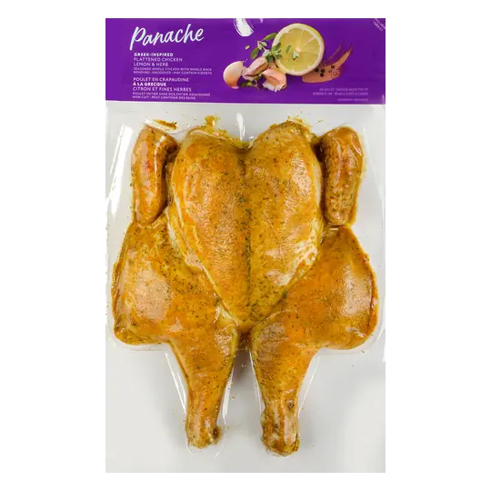 Chicken Flattened Greek Style Lemon & Herb 1.3 kg