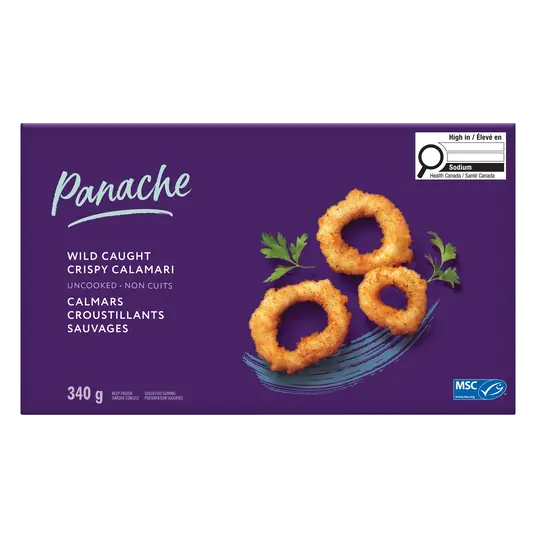 Frozen Uncooked Calamari Crispy 340 g