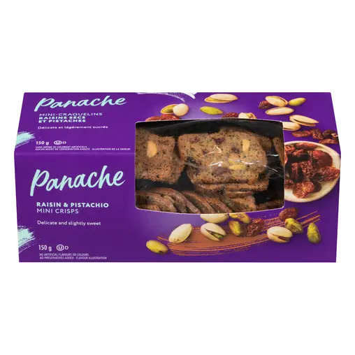 Mini Artisan Crisps Raisin & Pistachio 150 g