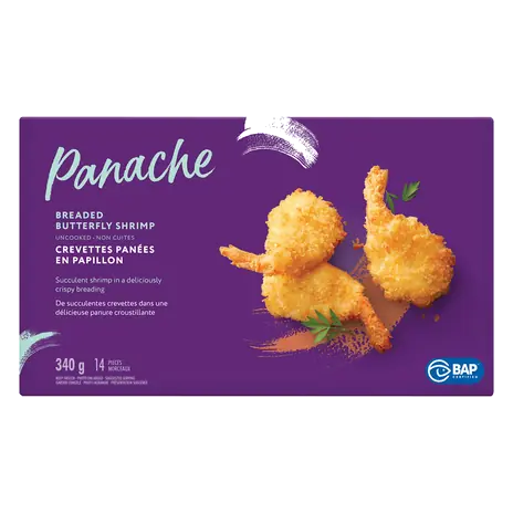 Shrimp Butterfly Breaded 340 g (frozen)