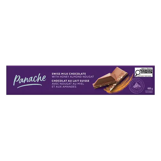 Swiss Milk Chocolate With Honey Almond Nougat 400 g