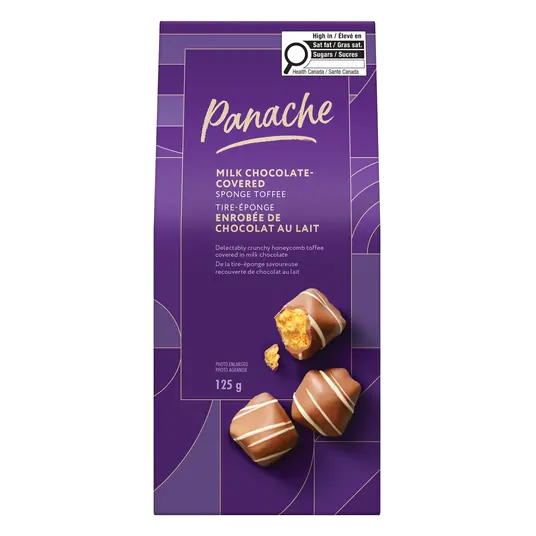 Sponge Toffee Covered In Milk Chocolate 125 g
