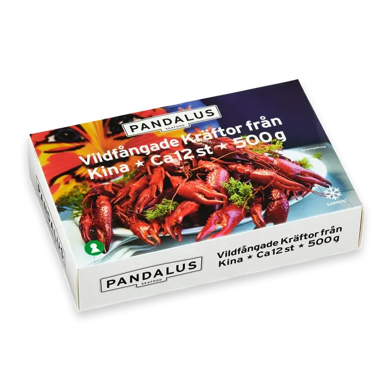 Kräftor 12-p Fryst 500g