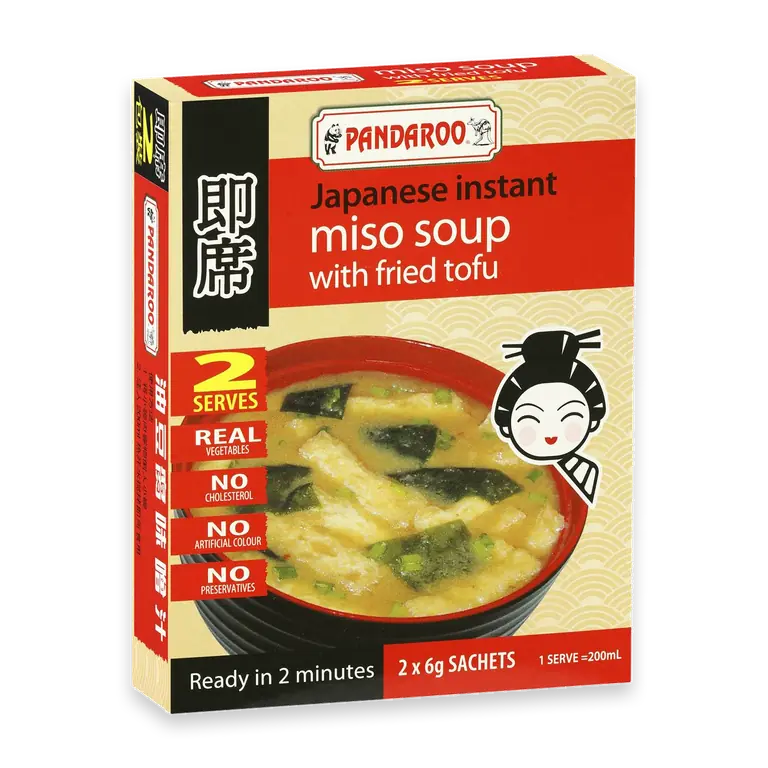 Japanese Instant Miso Soup Fried Tofu