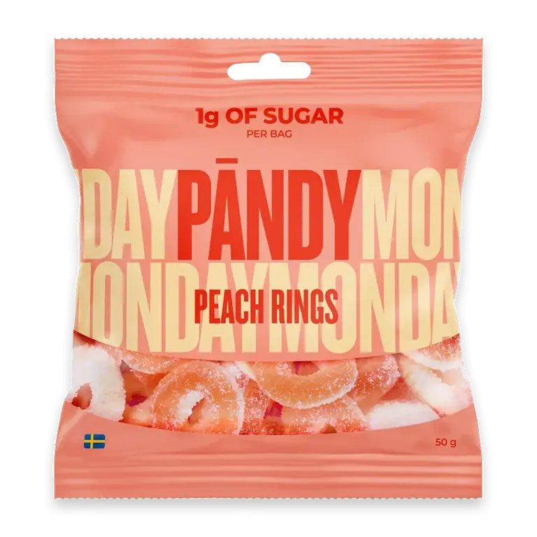Gelégodis Candy Peach Rings 50g