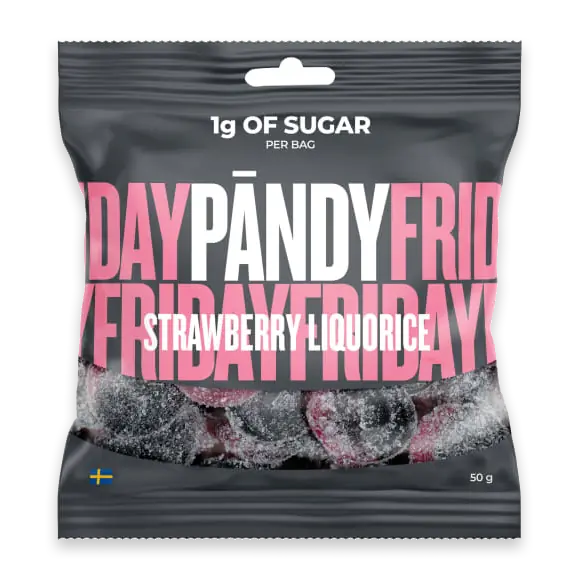 Strawberry Liquorice By Klara Candy
