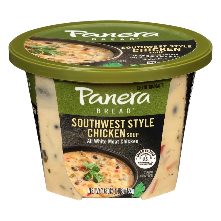 Panera Bread Southwest Style Chicken Soup 16oz
