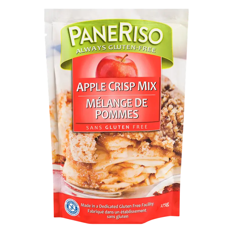 PaneRiso Gluten-Free Apple Crisp Mix 275 g