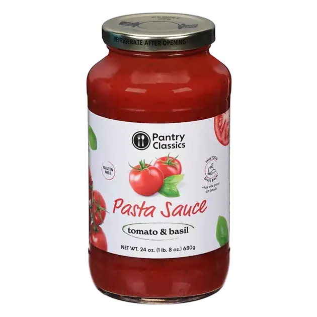 Pasta Sauce, Tomato & Basil
