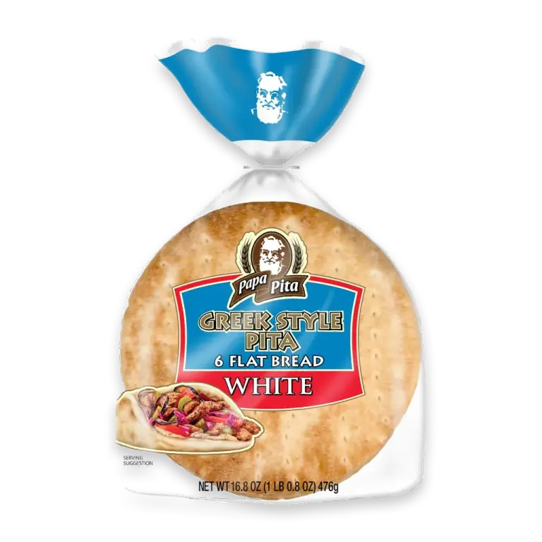Greek White Pita Flatbread
