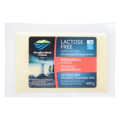 Lactose-Free Block Mozzarella Cheese 400 g
