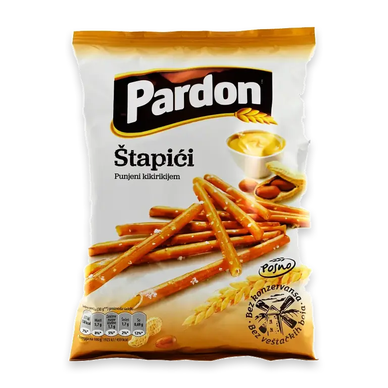 Salta Pinnar med Jordnötspinnar 100g