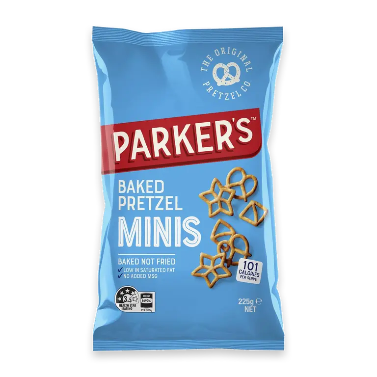 Pretzels Minis Entertaining Size Party Bag Salted