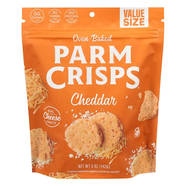 Gluten Free Cheddar Oven Baked Cheese Snack Family Size