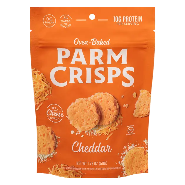 Gluten Free Cheddar Oven Baked Cheese Snack