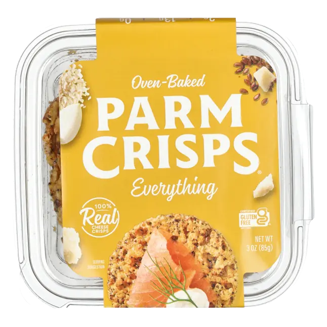 Gluten Free Everything Oven Baked Cheese Crackers