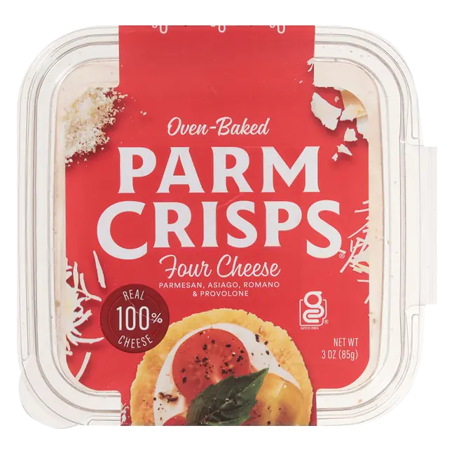 Gluten Free Four Cheese Oven Baked Cheese Crackers