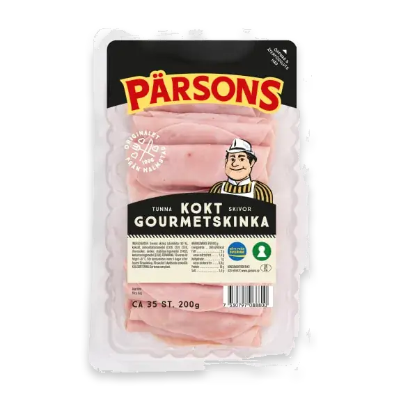 Gourmetskinka Kokt Skivad