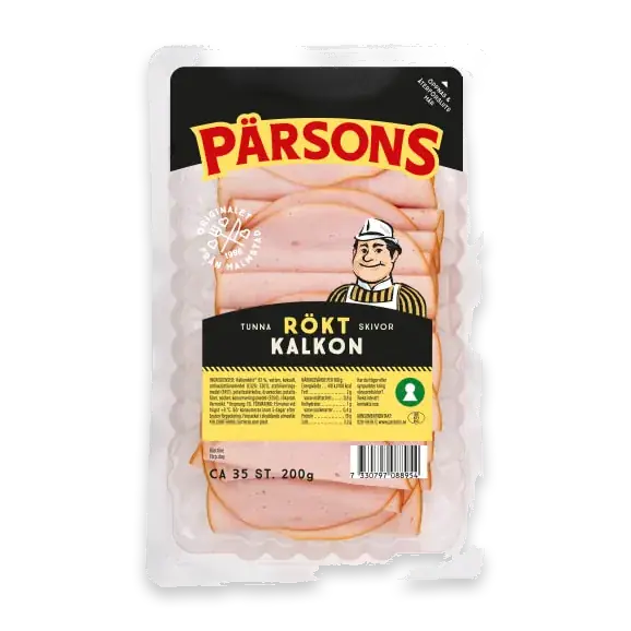 Kalkon Rökt Tunna Skivor