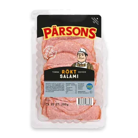 Rökt Salami Tunna Skivor