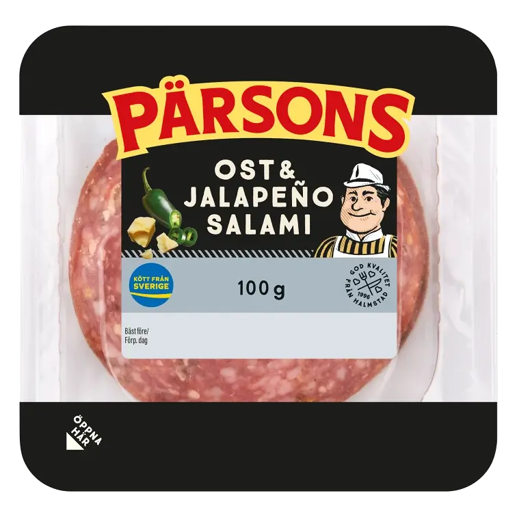 Salami Ost Jalapeno 100g