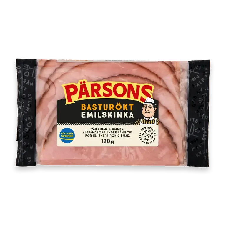 Skinka Basturökt 120g