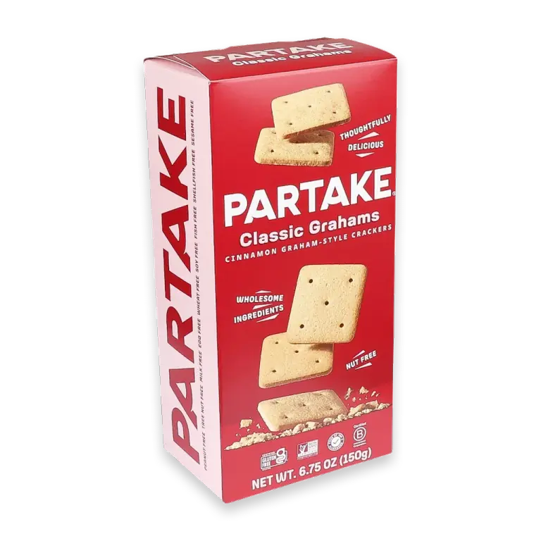 Partake Classic Graham Style Crackers