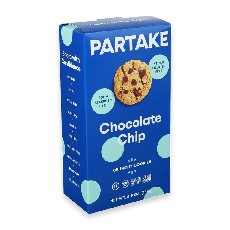 Partake Gluten-Free Vegan Chocolate Chip Cookies