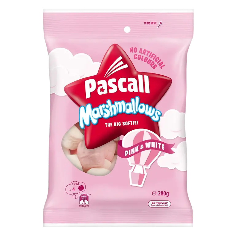 Marshmallows Vanilla Raspberry