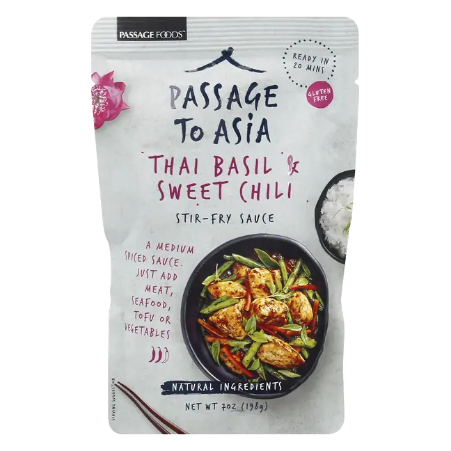 Passage to Asia Thai Basil & Sweet Chili Stir Fry Sauce
