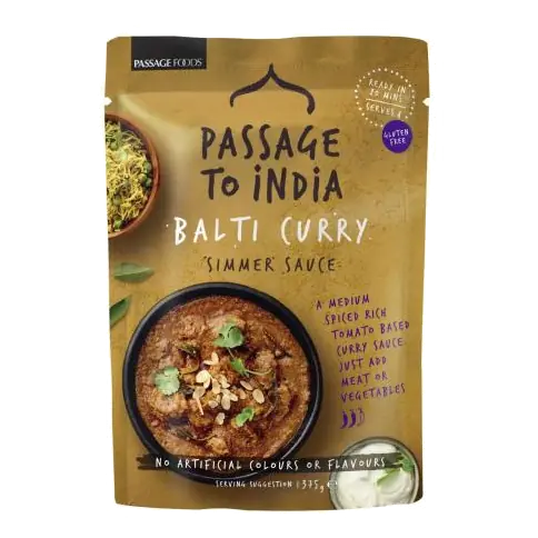 Passage To India Balti Curry Simmer Sauce Pouch