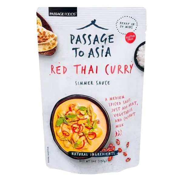 Medium Red Thai Curry Simmer Sauce
