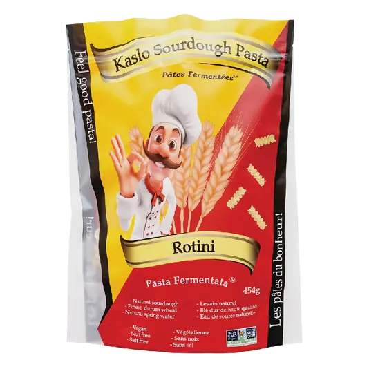 Kaslo Sourdough Pasta Fermentata Rotini 454 g