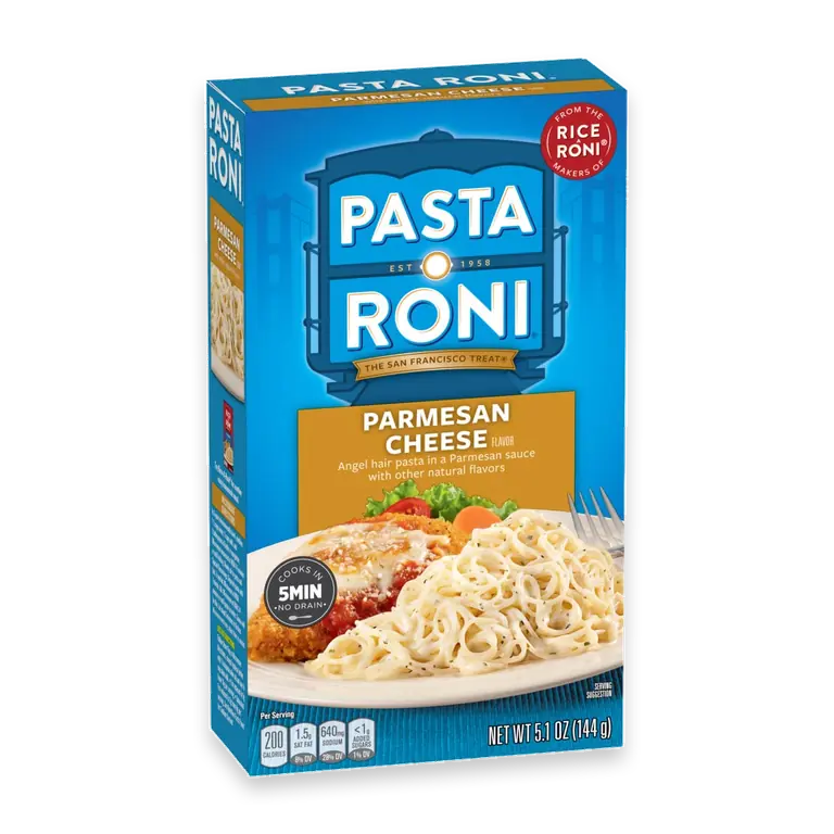 Parmesan Cheese Angel Hair Pasta Side