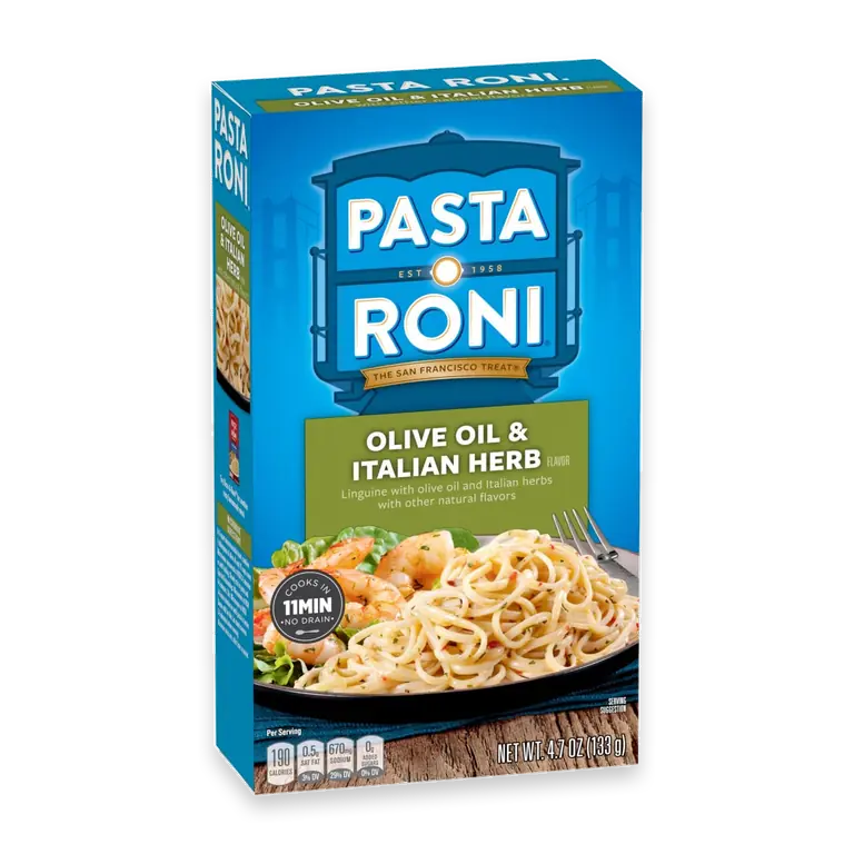 Rustic Recipes Olive Oil & Italian Herb Linguine Pasta Side