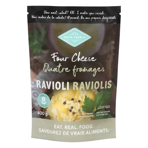 Ravioli Four Cheese 400 g (frozen)