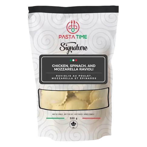 Ravioli Chicken Spinach Mozza 500 g