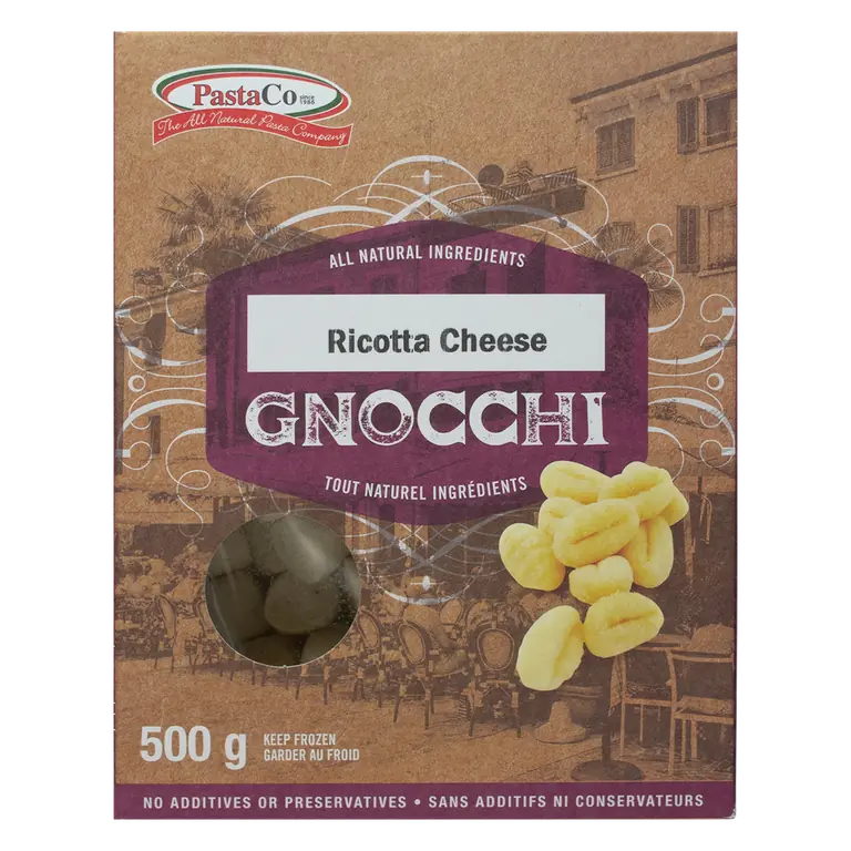 Gnocchi With Ricotta Cheese 500 g (frozen)
