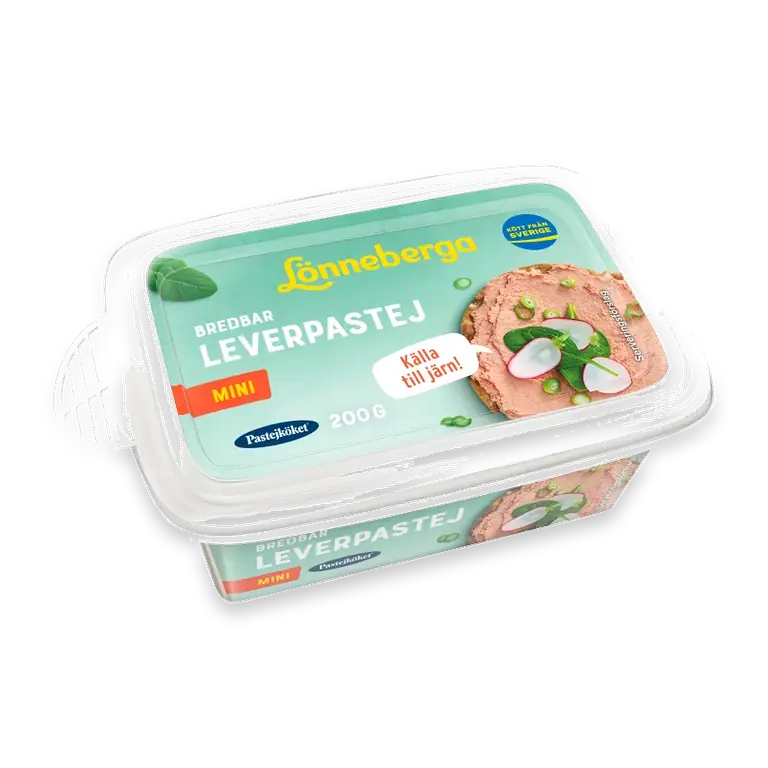 Leverpastej Mini Bredbar 200g
